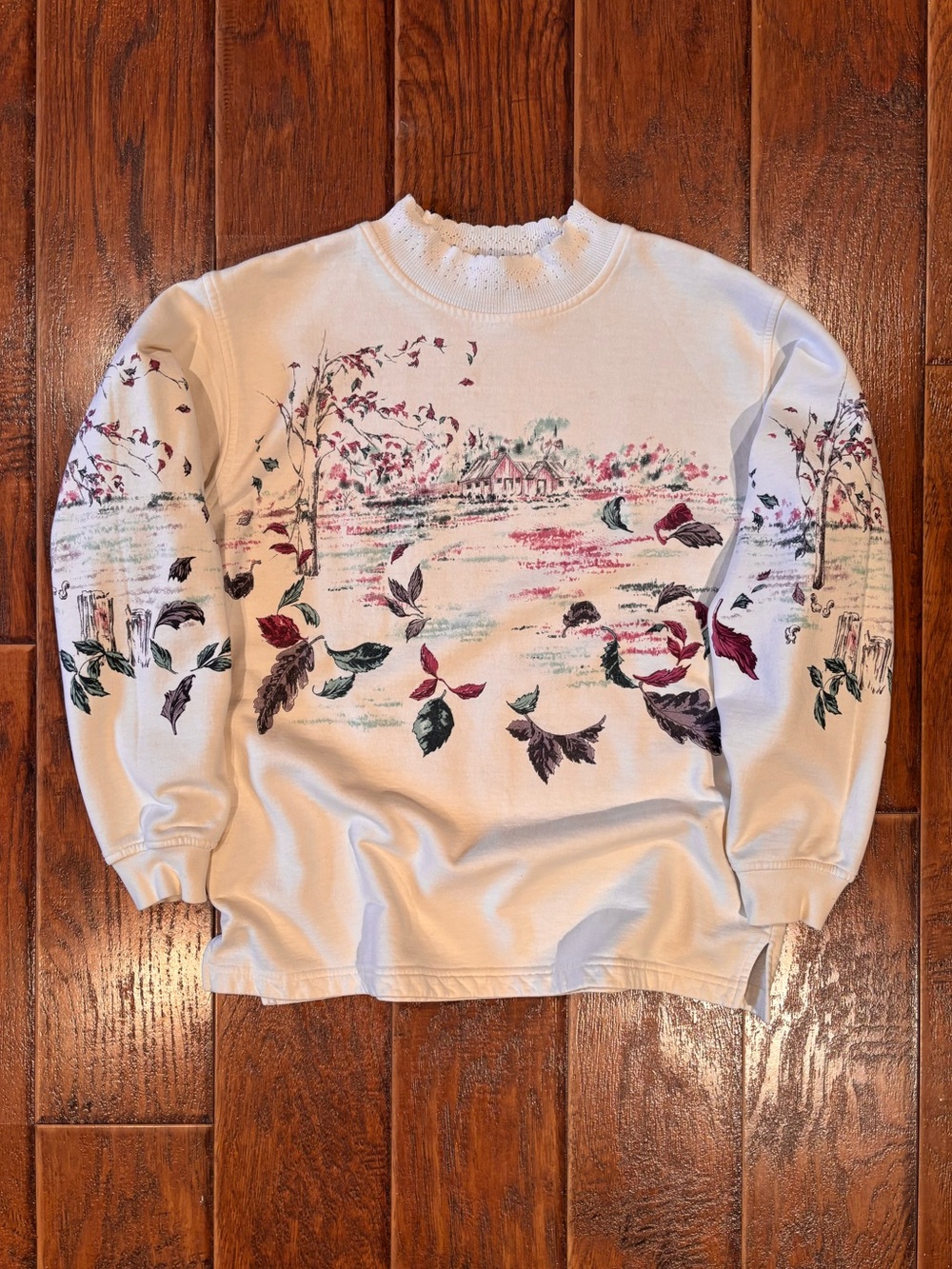 Vintage 90s Nature AOP Crewneck